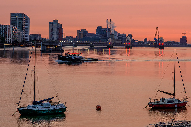 Thames Barrier, Charles Draper, Rendel, Palmer and Tritton, dam, London