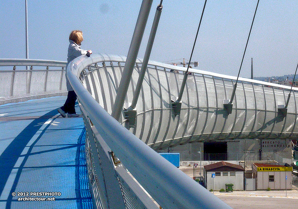 Walter Pichler, Ponte del Mare, Pescara, Abruzzo, Italy, Mario De Miranda, Chris Dondorp