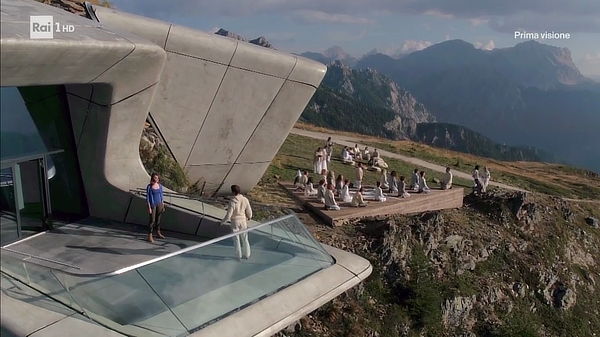 Messner Mountain Museum Corones, MMM, Zaha Hadid, Un passo dal cielo, Il volto del demone 