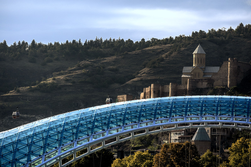 Michele de Lucchi, Tbilisi, Bridge of Peace, Georgia