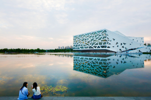 Henning Larsen, Hangzhou Yuhang Opera, China, Buro Happold, Bassinet Turquin Paysage, AECOM