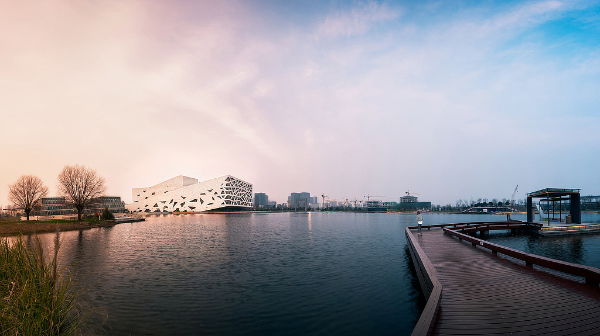 Henning Larsen, Hangzhou Yuhang Opera, China, Buro Happold, Bassinet Turquin Paysage, AECOM