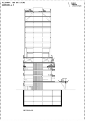 T20, Jacques Ferrier, Pauline Marchetti, Xujiahui, Shanghai, China, Sensual City Studio