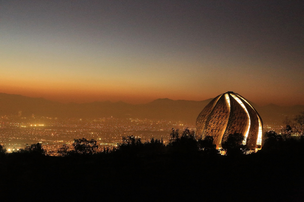 Temple Bahá’í of South America, Hariri Pontarini Architects, Siamak Hariri, Santiago de Chile, Peñalolén, Juan Grimm, Casa de Adoración Bahá’í de Sudamérica