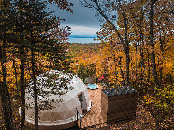 Bourgeois / Lechasseur architects, Dômes Charlevoix, Petite-Rivière-Saint-François, Québec, Canada