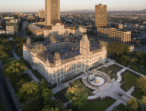 Provencher_Roy, GLCRM Architectes, Assemblée nationale du Québec, Pavillon d’accueil, National Assembly of Québec, WSP, Canada