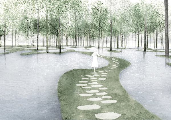 junya.ishigami+associates, Water Garden, Botanical Farm Garden, Art Biotop, Nasu, Tochigi, Japan