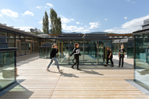 DFA, Dietmar Feichtinger Architectes, Gloggnitz Schulzentrum, School Complex, Austria