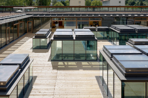 DFA, Dietmar Feichtinger Architectes, Gloggnitz Schulzentrum, School Complex, Austria