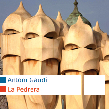 Antoni Gaudi La Pedrera Barcelona