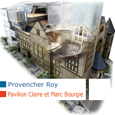 Provencer Roy Claire and Marc Bourgie Pavilion of Quebec and Canadian art Montreal