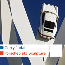 Gerry Judah, Porscheplatz Sculpture, Porsche, Zuffenhausen, Stuttgart, Germany