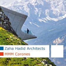 Zaha Hadid, MMM Messner Mountain Museum, Plan de Corones, Kronplatz