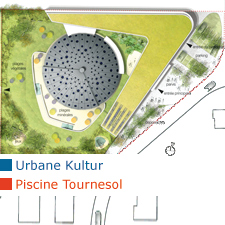 Piscine Tournesol, Urbane Kultur, Dominique Cornaert, Philippe Dahan, Bernard Schoeller, Lingolsheim, France