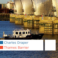 Thames Barrier, Charles Draper, dam, London