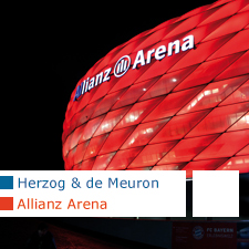 Herzog & de Meuron, Allianz Arena, Munich, Bayern