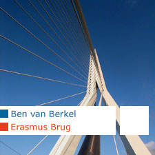 UNStudio, Ben van Berkel, Erasmus Brug, Erasmus Bridge, Rotterdam, Netherlands