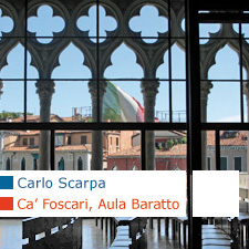 Carlo Scarpa, Ca' Foscari, Aula Magna Mario Baratto, Venezia, Venice, Italy