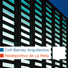 Coll-Barreu Arquitectos, Polideportivo de La Peña, La Peña Multi-Sport Pavillion, Bilbao, Euskadi, Spain